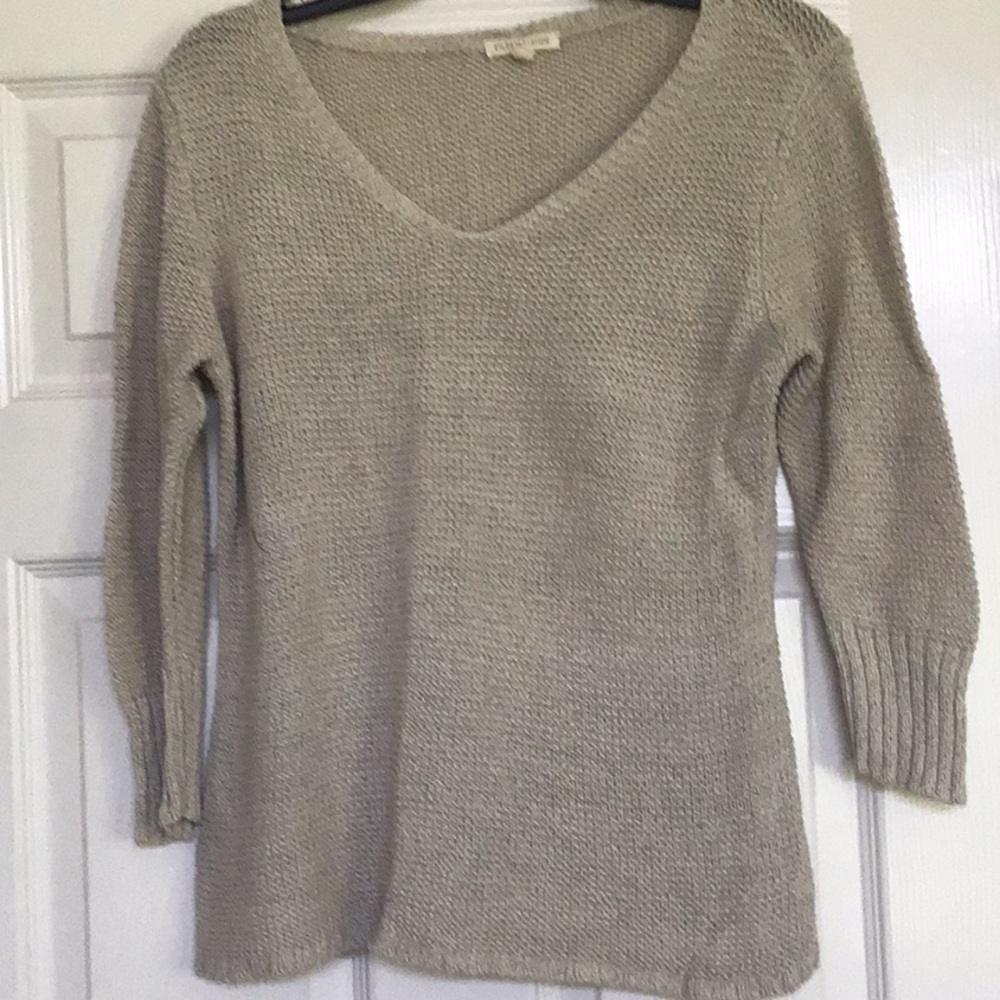 Eileen Fisher Sweater Size Medium Linen Cotton